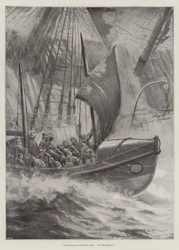 Our Gallant Life-Boat Men, To the Rescue!
